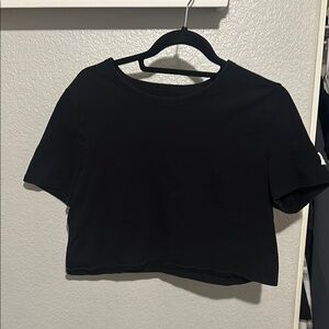 Black Crop Top